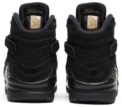 OVO x Air Jordan 8 Retro Black - Image 3 | SneakerrHub