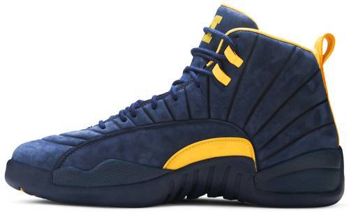 PSNY x Air Jordan 12 Retro Michigan Wolverines PE | SneakerrHub