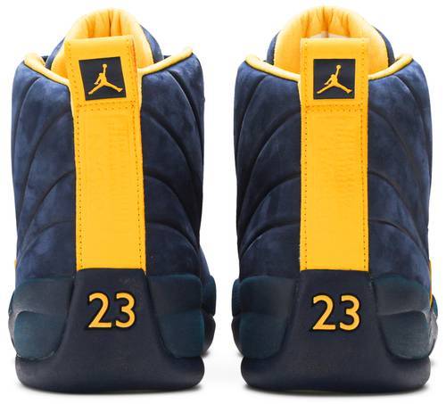 PSNY x Air Jordan 12 Retro Michigan Wolverines PE - Image 3 | SneakerrHub