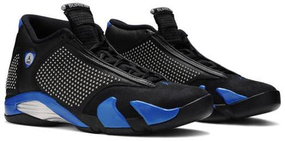 Supreme X Air Jordan 14 Black Varsity Royal - Image 2 | SneakerrHub