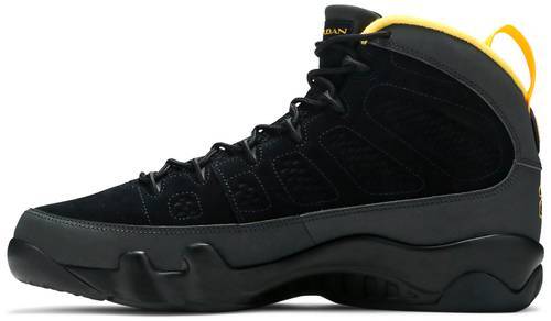 Air Jordan 9 Retro Dark Charcoal University Gold | SneakerrHub