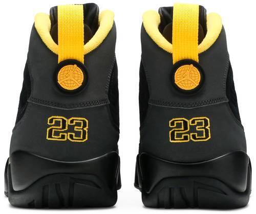 Air Jordan 9 Retro Dark Charcoal University Gold - Image 3 | SneakerrHub