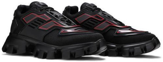 Prada Cloudbust Thunder Knit Black Red