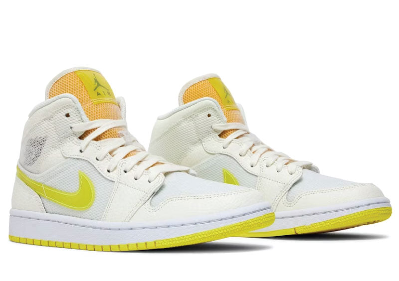 Air Jordan 1 Mid SE Voltage Yellow Women's