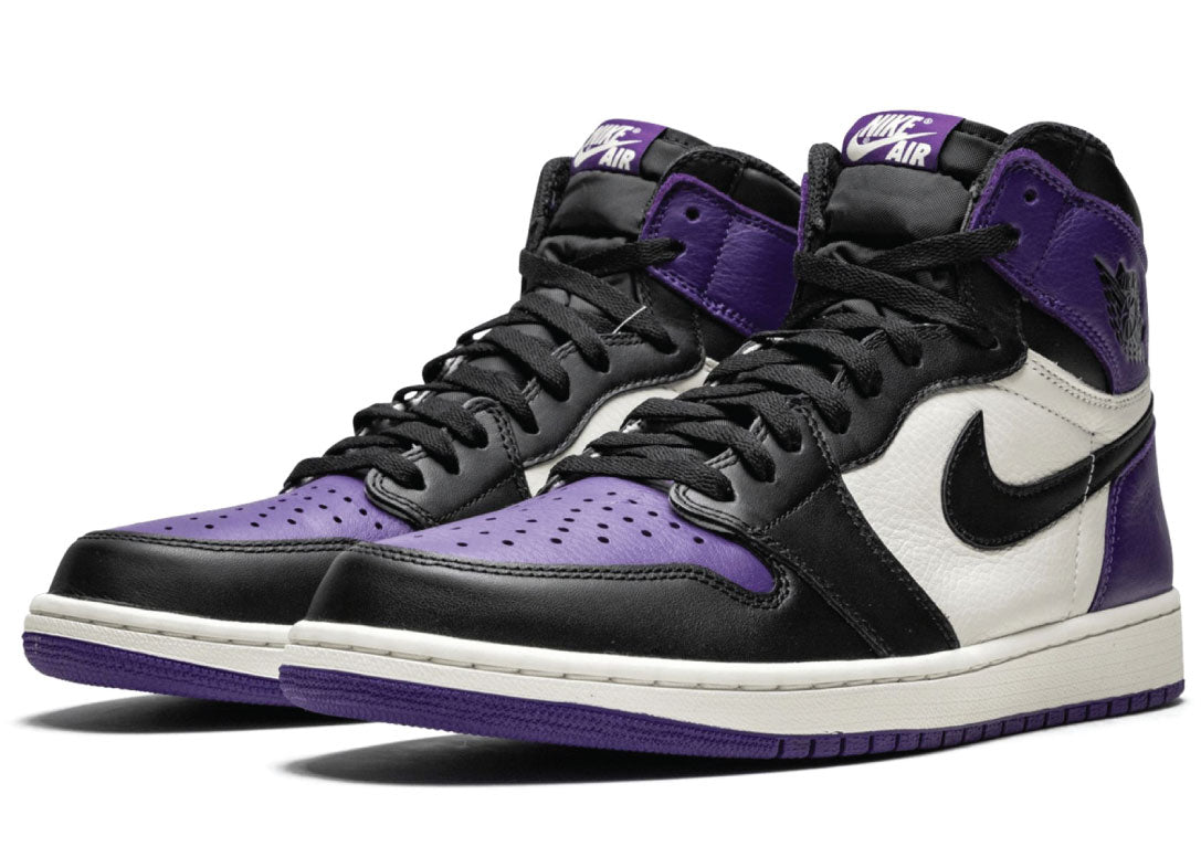 Air Jordan 1 Retro High Court Purple White - Image 2 | SneakerrHub