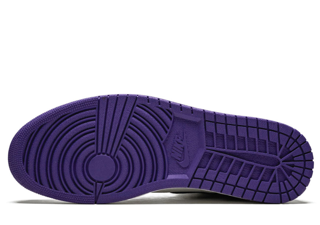 Air Jordan 1 Retro High Court Purple White - Image 4 | SneakerrHub