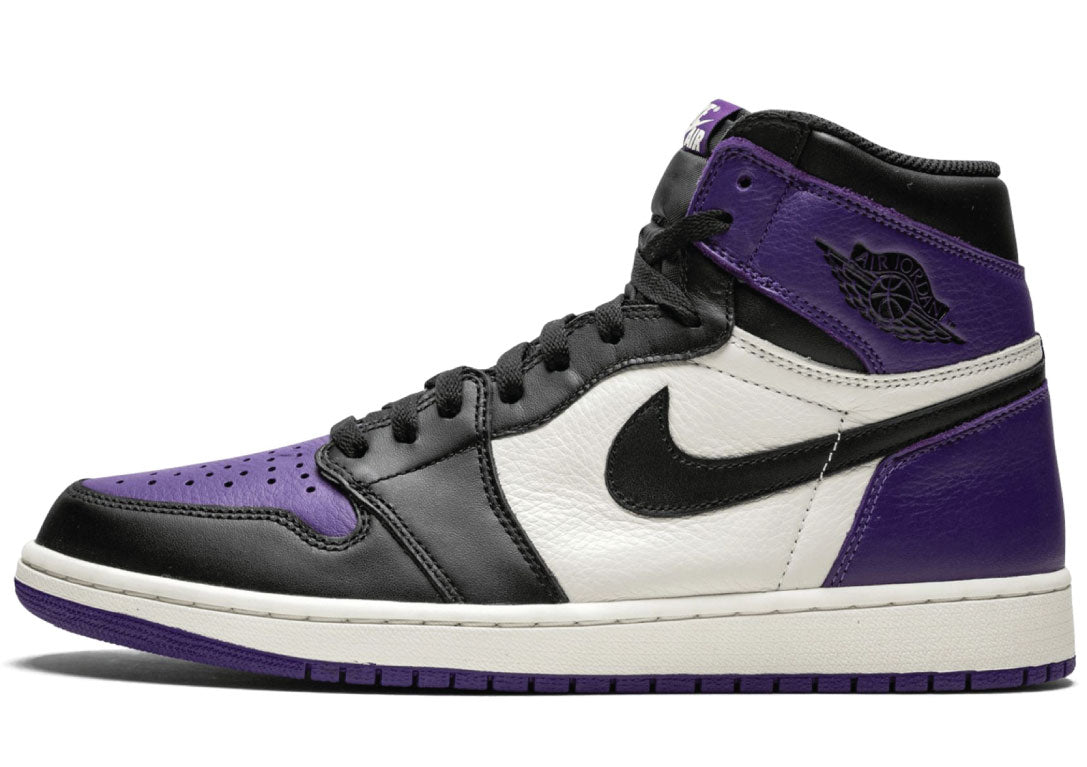 Air Jordan 1 Retro High Court Purple White | SneakerrHub