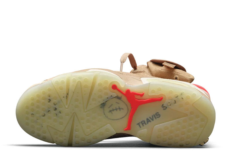 Air Jordan 6 Retro x Travis Scott British Khaki - Image 4 | SneakerrHub