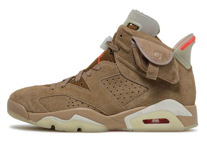 Air Jordan 6 Retro x Travis Scott British Khaki | SneakerrHub