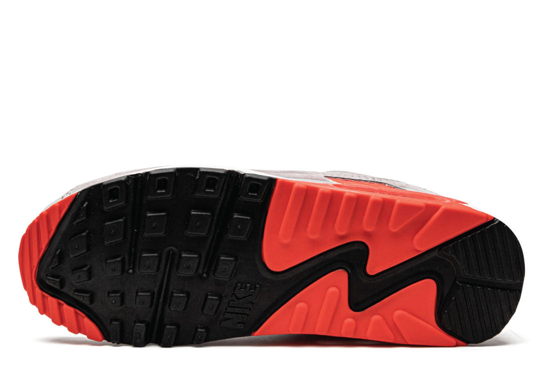 Nike Air Max 90 QS Lux Night Silver Bright Crimson - Image 4 | SneakerrHub