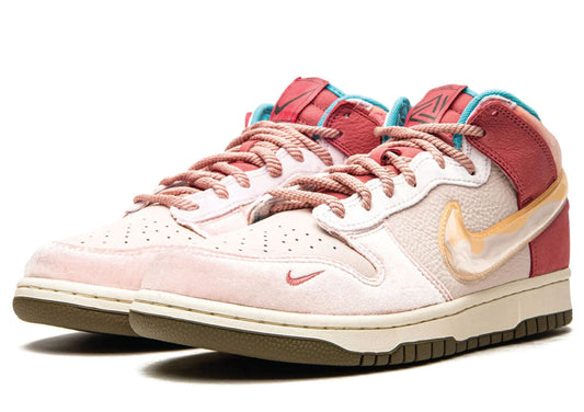 Social Status x Dunk Mid Strawberry Milk