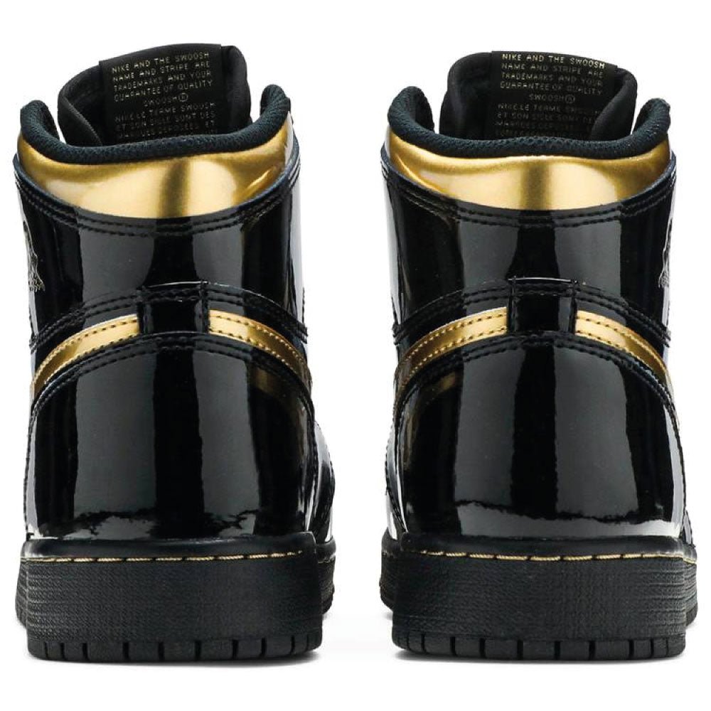 Air Jordan 1 High OG Patent Black Gold - Image 3 | SneakerrHub