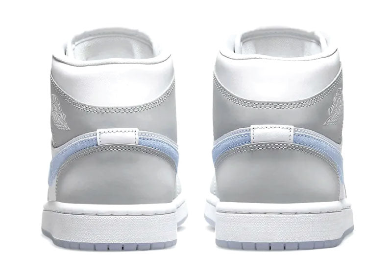 Air Jordan 1 Mid Grey Blue Women's