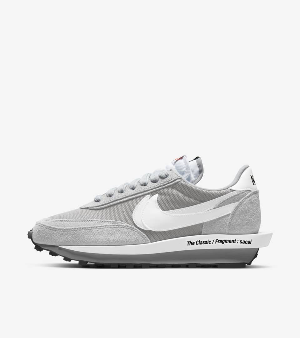 Fragment Design x sacai x LDV Waffle Light Smoke Grey | SneakerrHub
